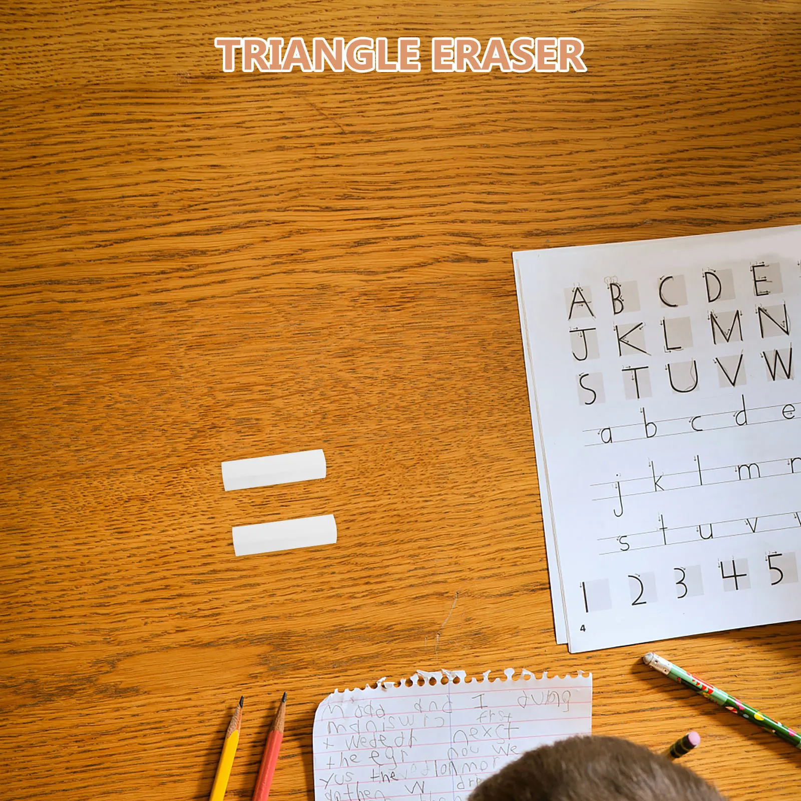 Block Eraser for Pencil Marks Soft Triangular Design Perfect for Sketching Drawing School Art Projects Office Use