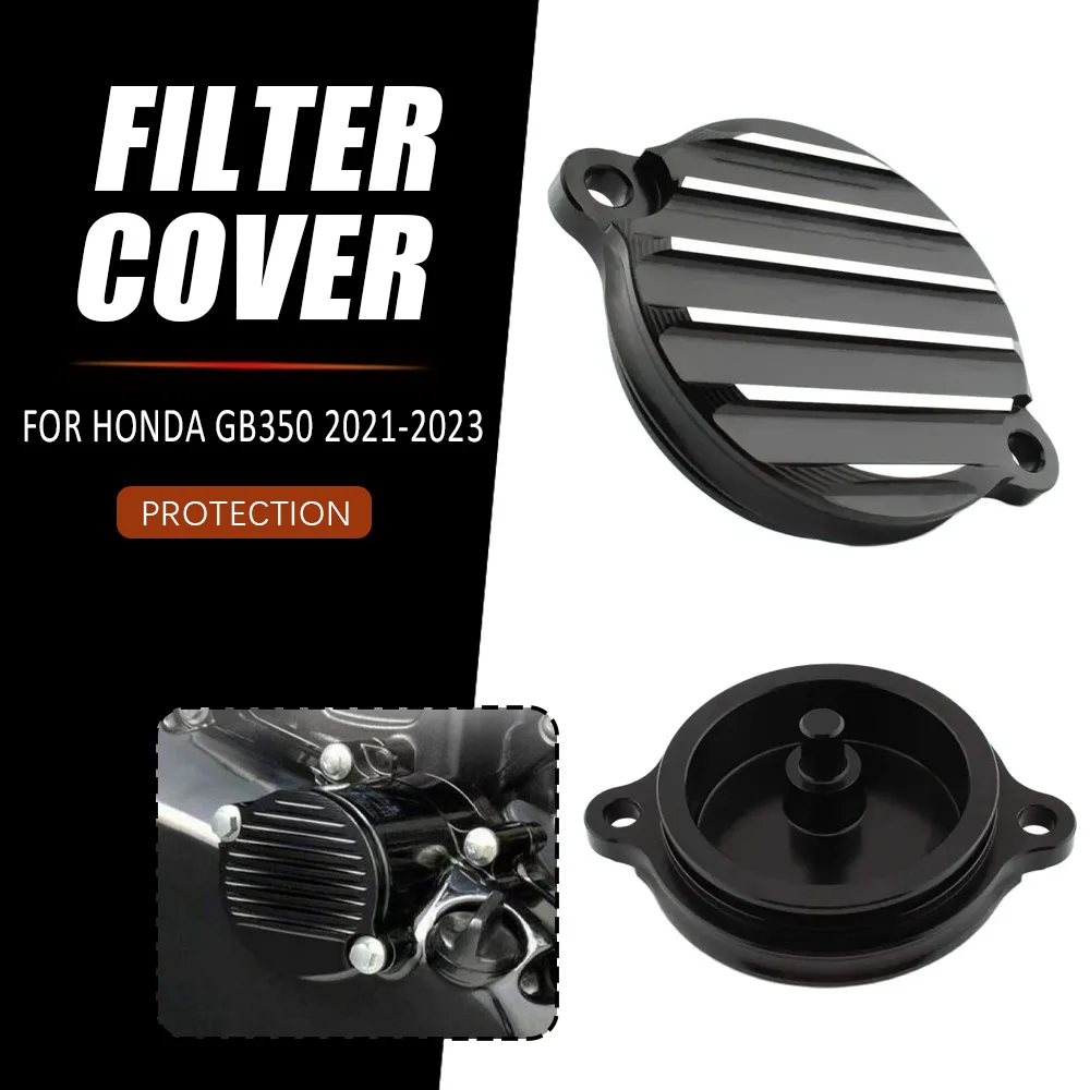 

For Honda GB350 GB350S CB350 CB350S 2021-2023 GB CB 350 350S Motorcycle Engine Oil Filter Guard Cover