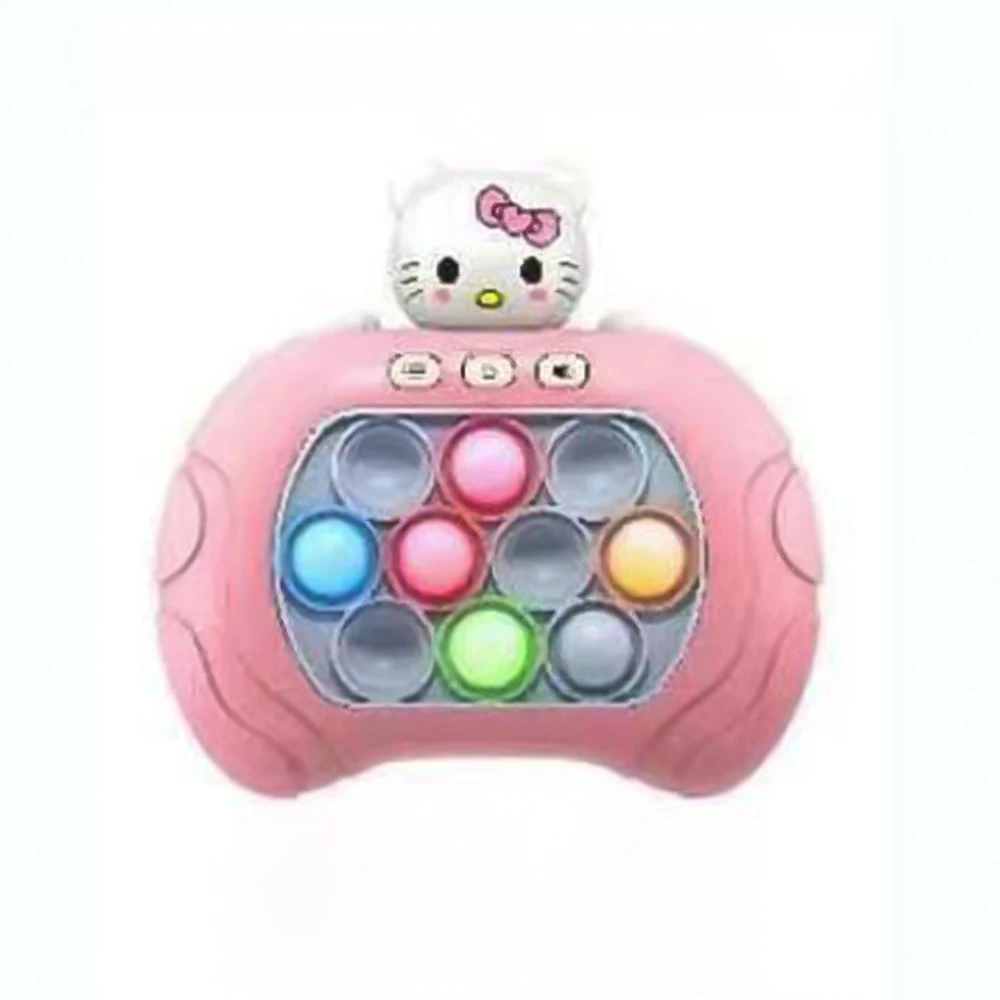 لعبة الدفع السريع الجديدة فيدجيت فقاعة لعبة إلكترونية خفيفة ضد الإجهاد ألعاب للأطفال البالغين هدية