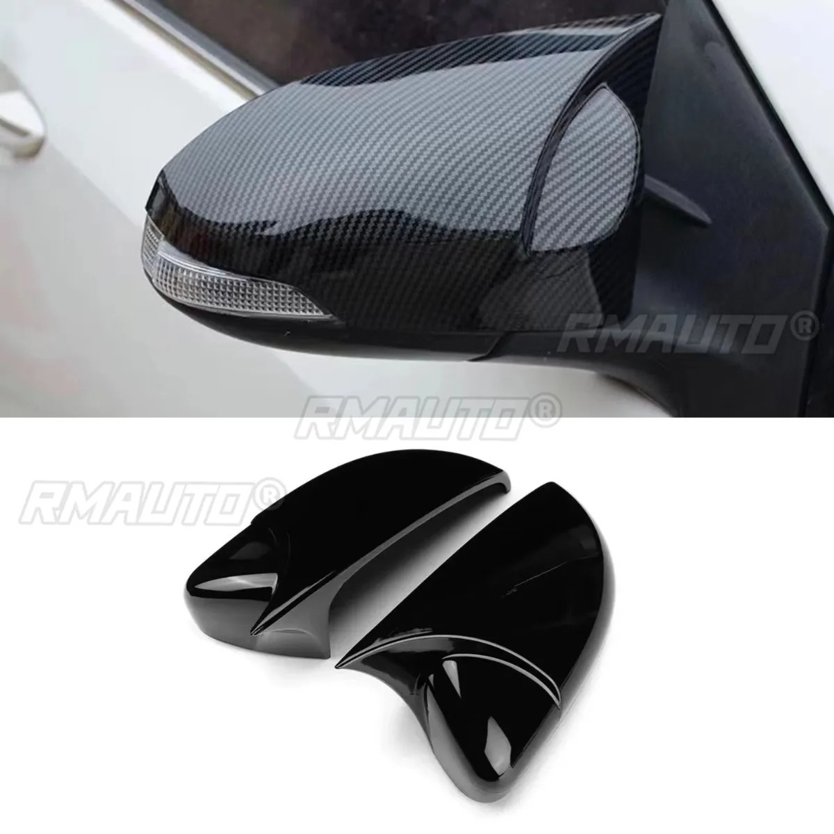

Car Rearview Cover Protect Mirror Cover Rearview Mirror Cover Trim Compatible With Volkswagen Golf 6 Body Kit Modification Part