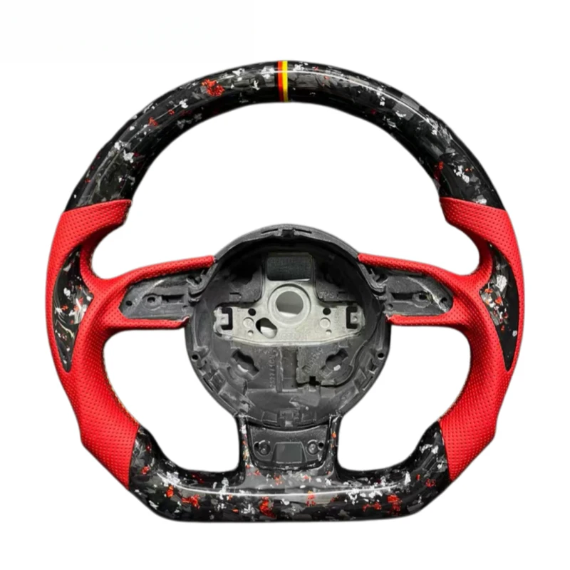 

Forged Carbon Fiber Steering Wheel for RS5 Custom Racing Flat