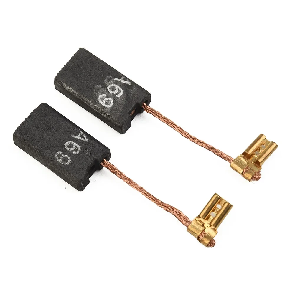 2pcs/1 Pair Carbon Brushes For Bosch GBH5400  GBH5-38 X GSH38 GBH5-40D A69 Copper Wire For Electric Hammer/Drill Angle Grinder