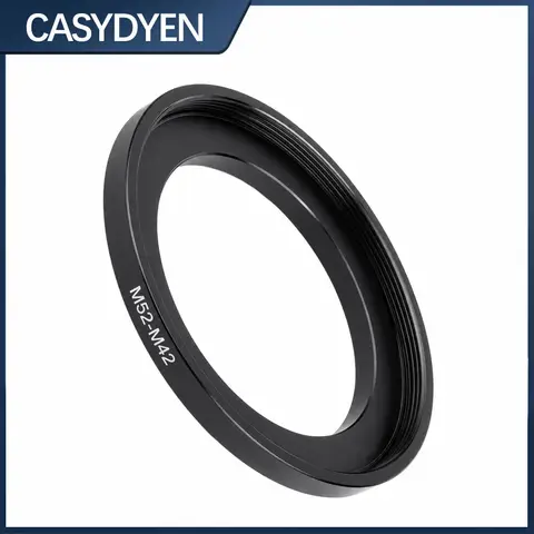 New M52‑M42 Thread Ring M52 Male To M42 Female Converter Aluminum Lens Filter Adapter Ring For Camera Lens