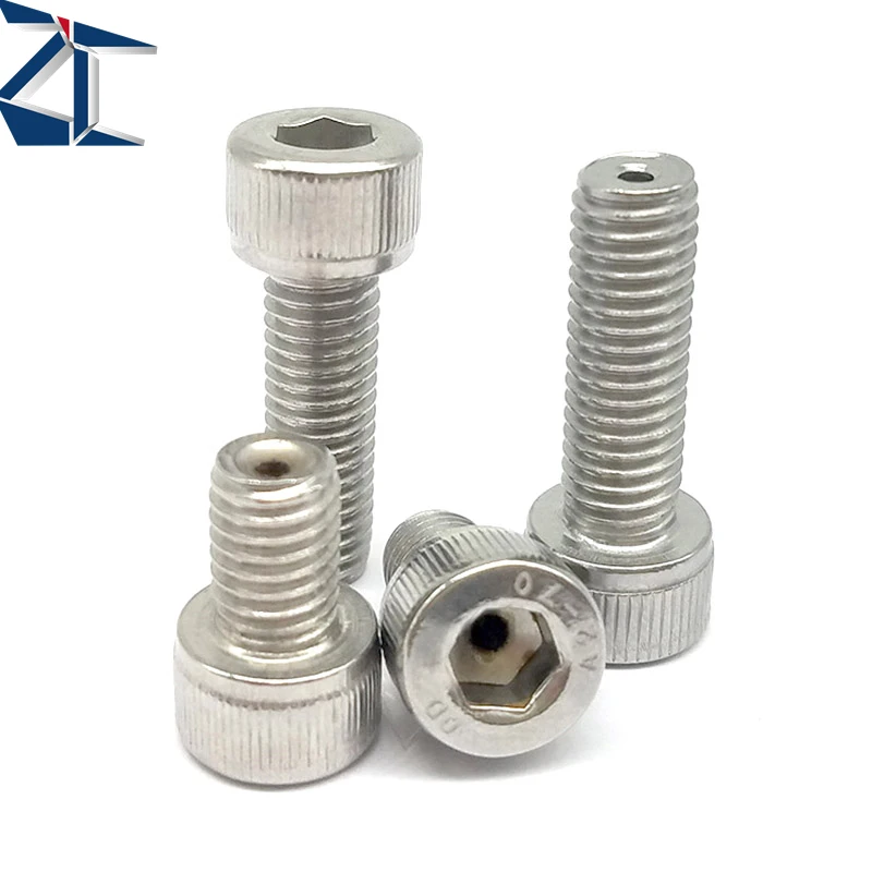 Fast Delivery ZCBAS M3-10 Stainless Steel Socket Cap Vented Screws Hex Cap Screw with Through Hole Screws
