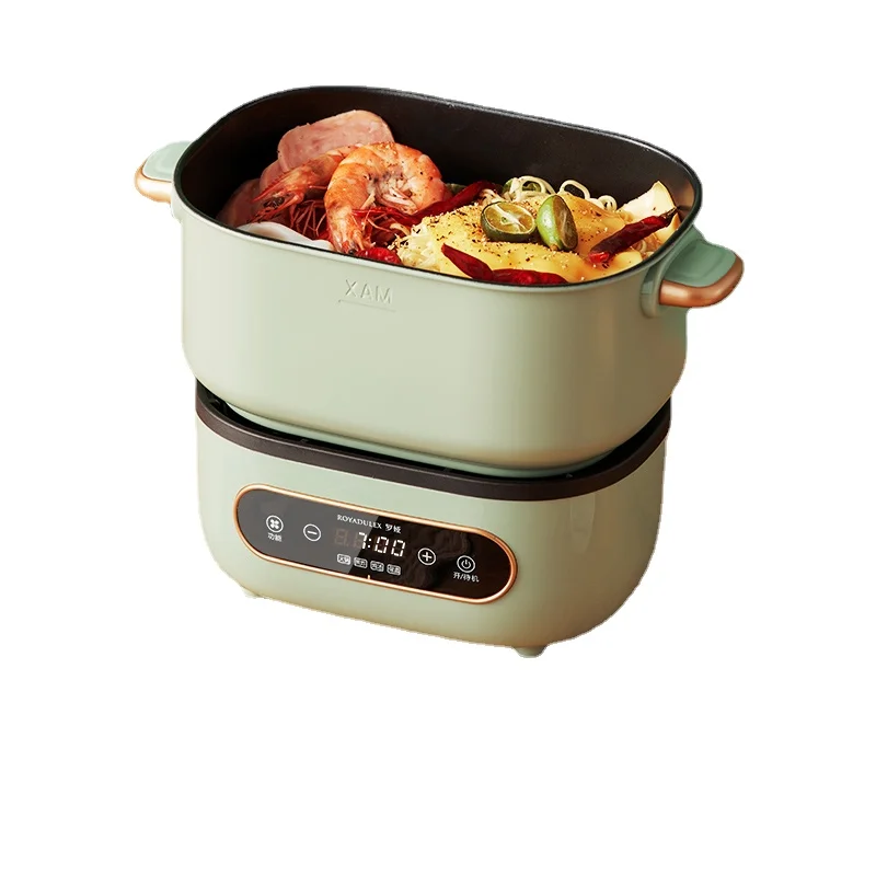 

YY Electric Caldron Portable Collapsible Pot Business Trip Office Pot Small