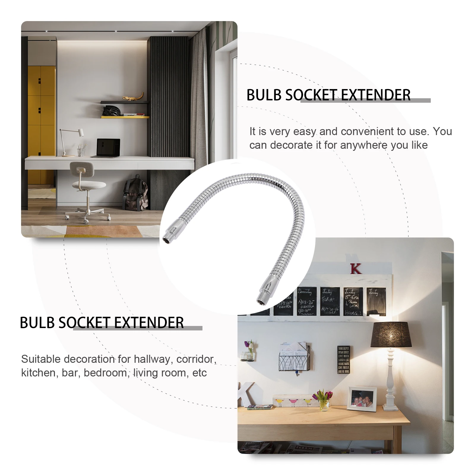 

2pcs Led Desk Lamp Gooseneck Tube Flexible Light Pole Replacement Iron Stand For Photography Studio Lighting Accessories