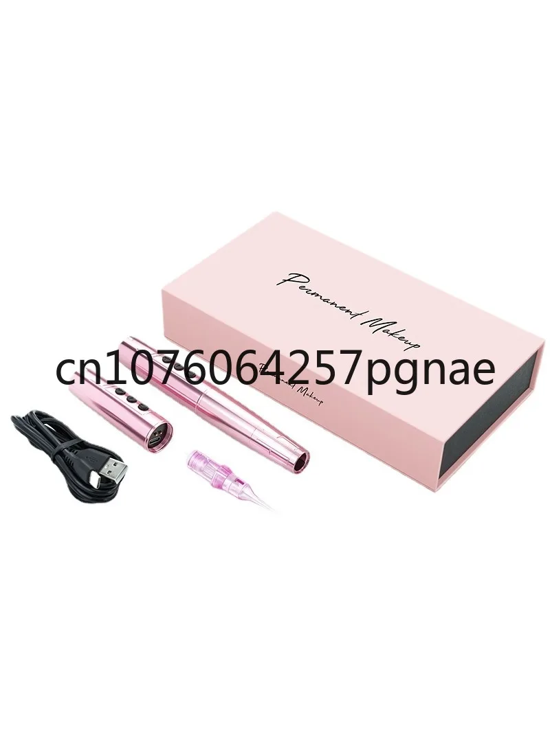 Biomaser TP006 Wireless Tattoo PMU Pen Machine Pink Powerful Dermografo Professional Cordless Battery Tattoo Machine