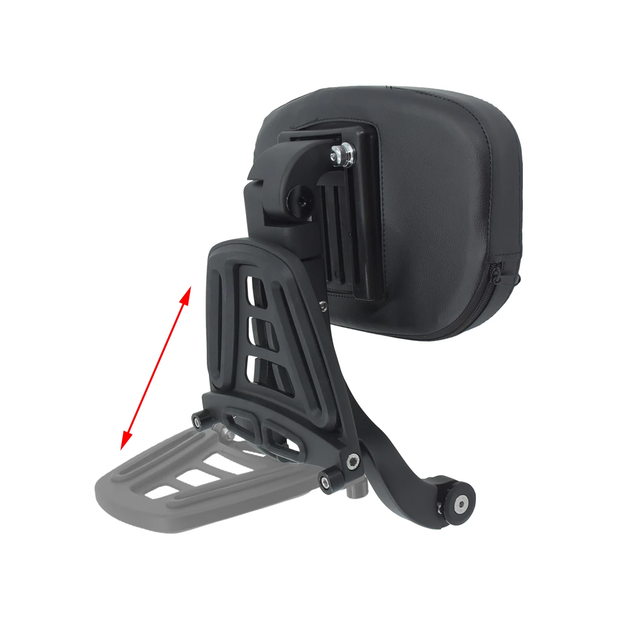 Motorcycle Multi-Purpose Driver Passenger Backrest for Harley Touring Electra Glide Road Glide Road King Street Glide '09-'13