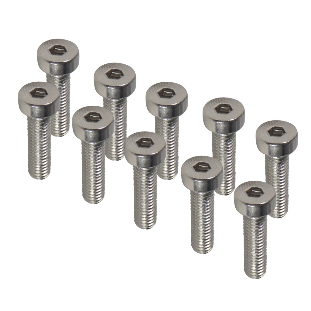 10 x M5 Edelstahl 304 Schraube Innensechskant kurze Schalenkopfschrauben für GoPro 10 für DJI Action für Insta360-Kameras – Detail 4