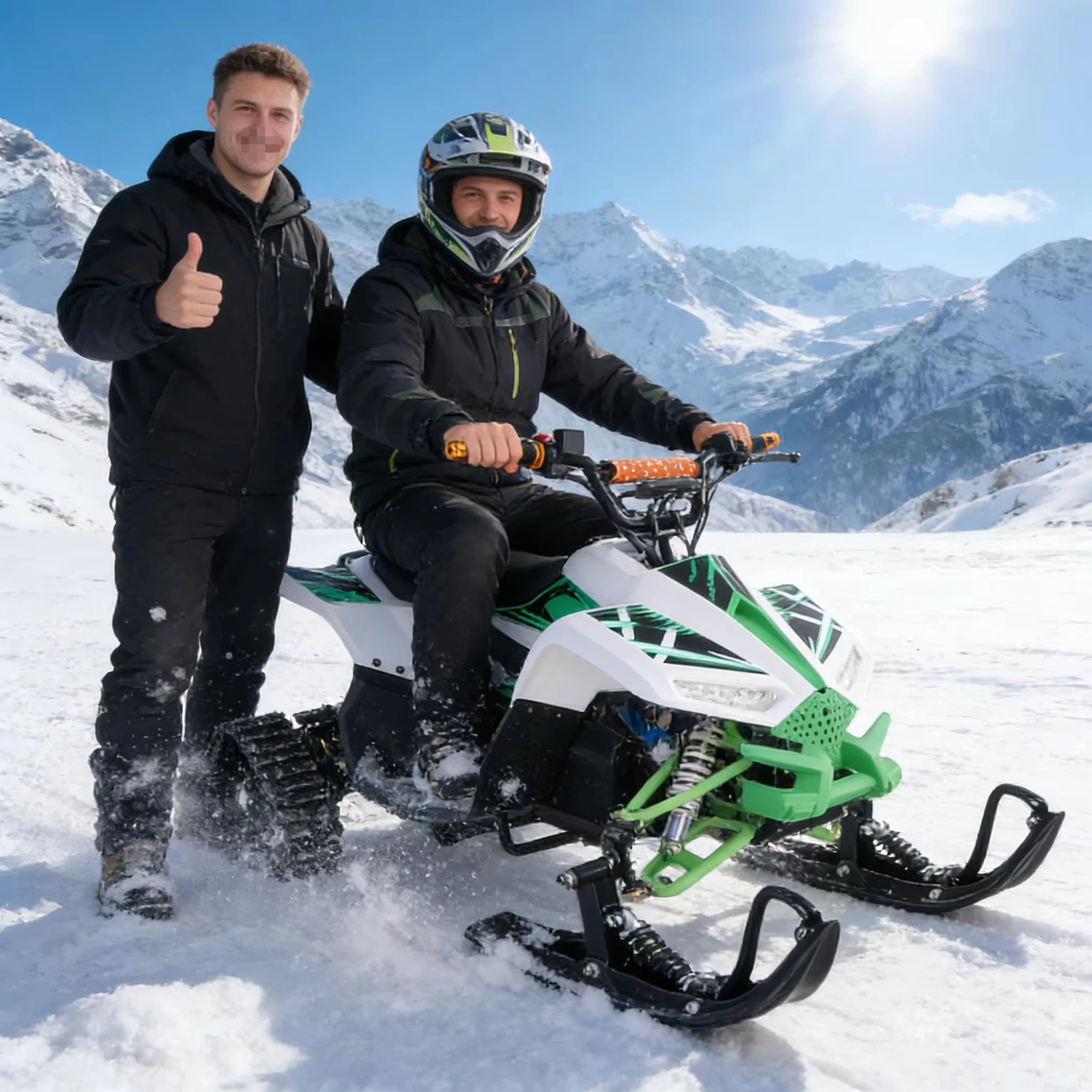 

Hot Selling Durable Adult Snowmobiles, Electric Adult Snowmobiles, Heavy Duty, Suitable for Extreme Terrain