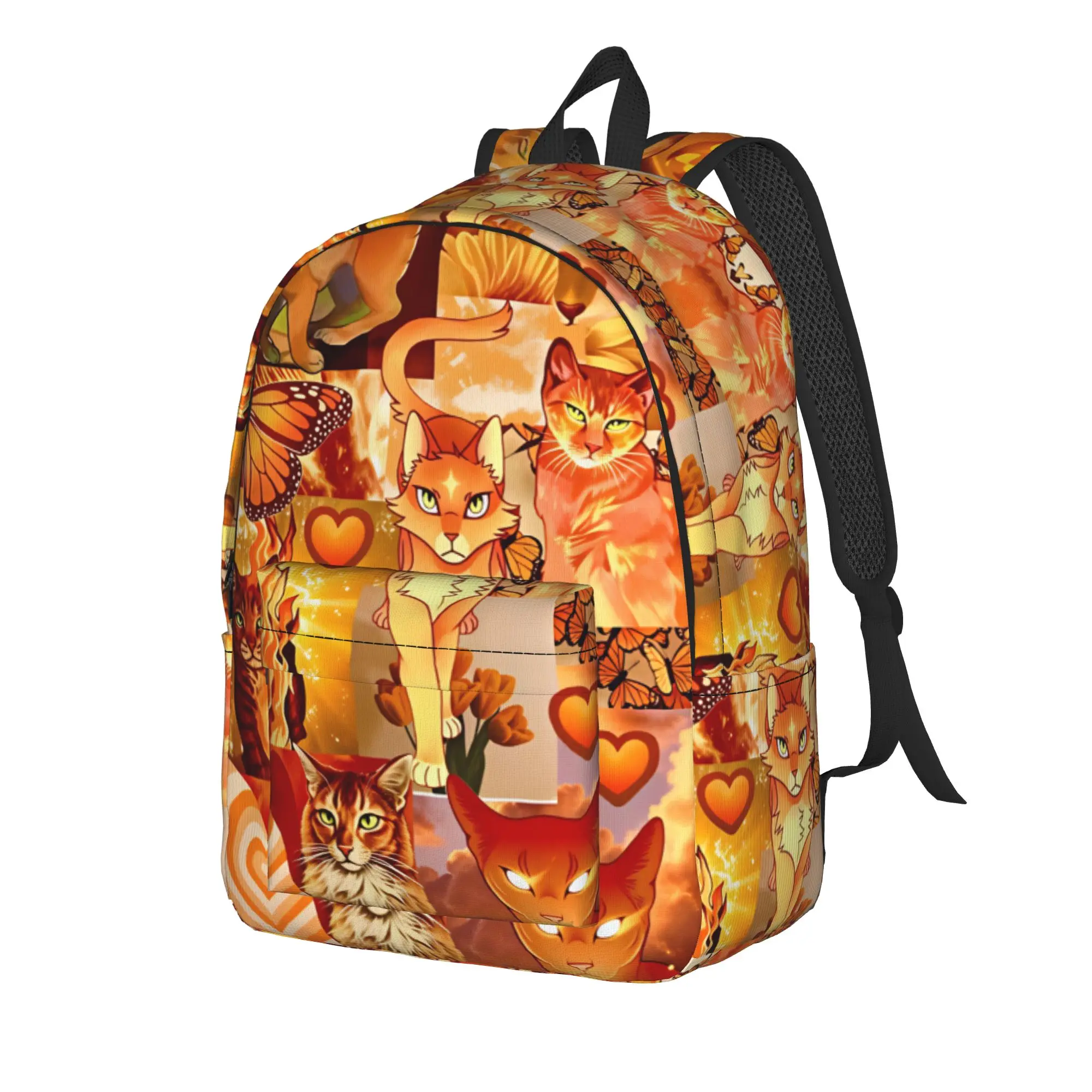 Four Warriors Warrior Backpack  Funny Backpacks Student Unisex Sport Soft High School Bags Design Rucksack
