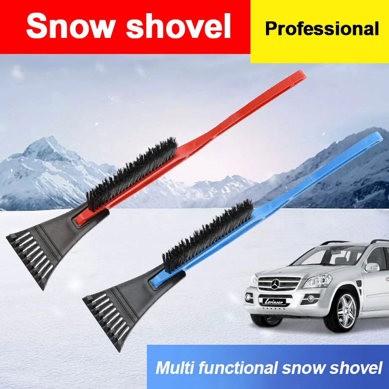 Car Snow Shovel A Dual-Purpose Ice Scraper That Does Not Damage The Car'S Snow Brush Glass Defrost Ice Removal