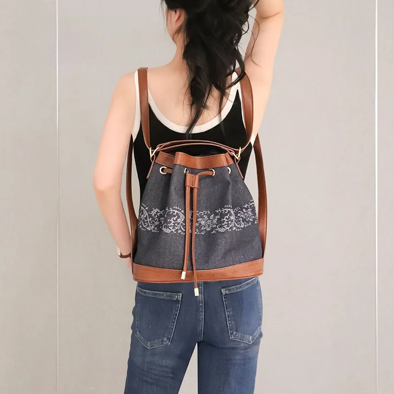 Bolsa de Viagem Portátil para Museu, Média, com Cordão, Bordado Criativo, Presente para o Festival Qixi, Museu Nacional da China