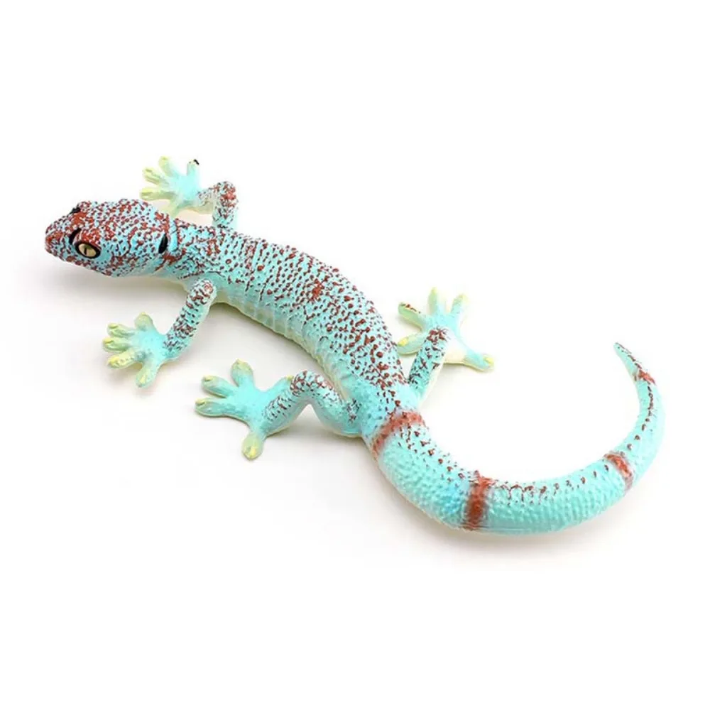 Simulatie Hagedis Model Beeldjes PVC Materiaal Educatief Reptiel Dieren Figuren Miniatuur Statische Gekko Figuur Kinderspeelgoed