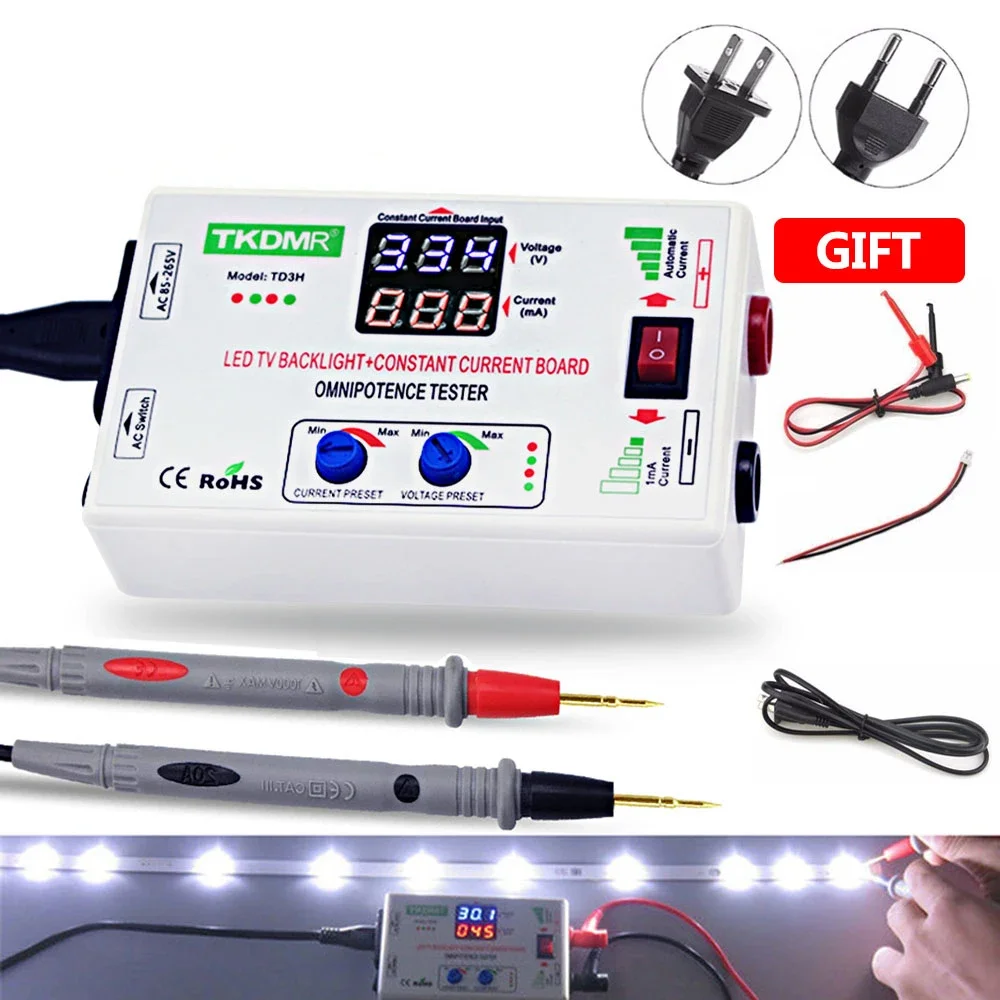 TKDMR 1000/500pcs LED Backlight High Power 2W 3030 3V Current 500MA Color Temperature 10000-20000kl White TV Application