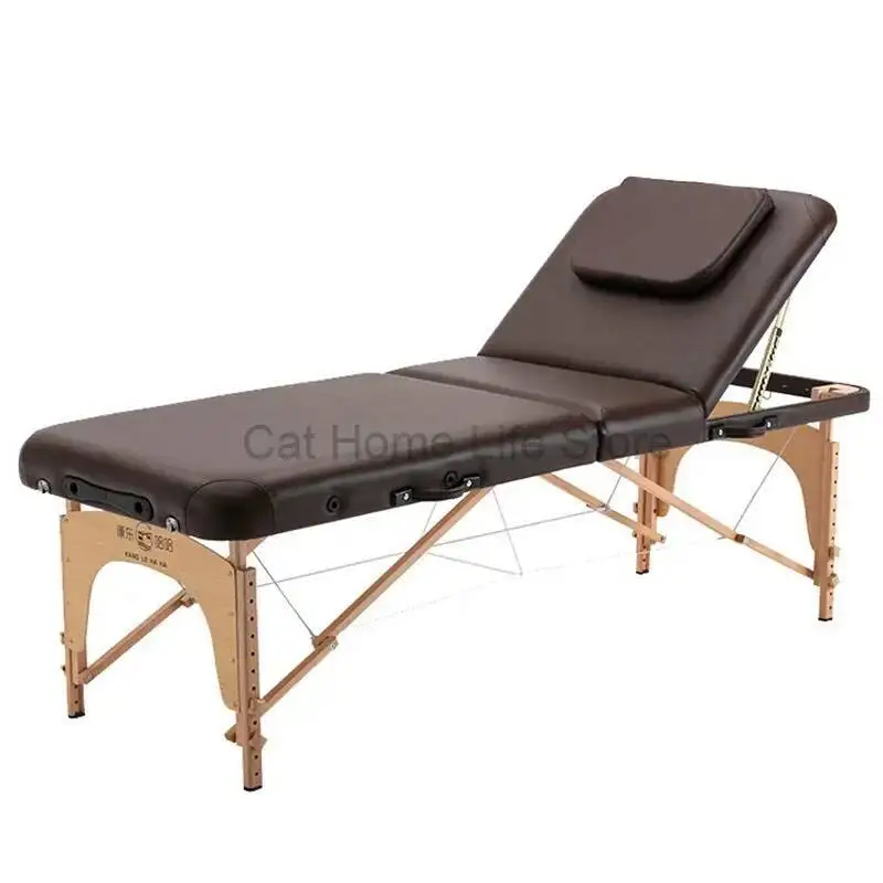 

Table Lash Massage Folding Tattoo Wooden Portable Adjust Comfort Massage Bed Ear Cleaning Camilla Masaje Beauty Furniture