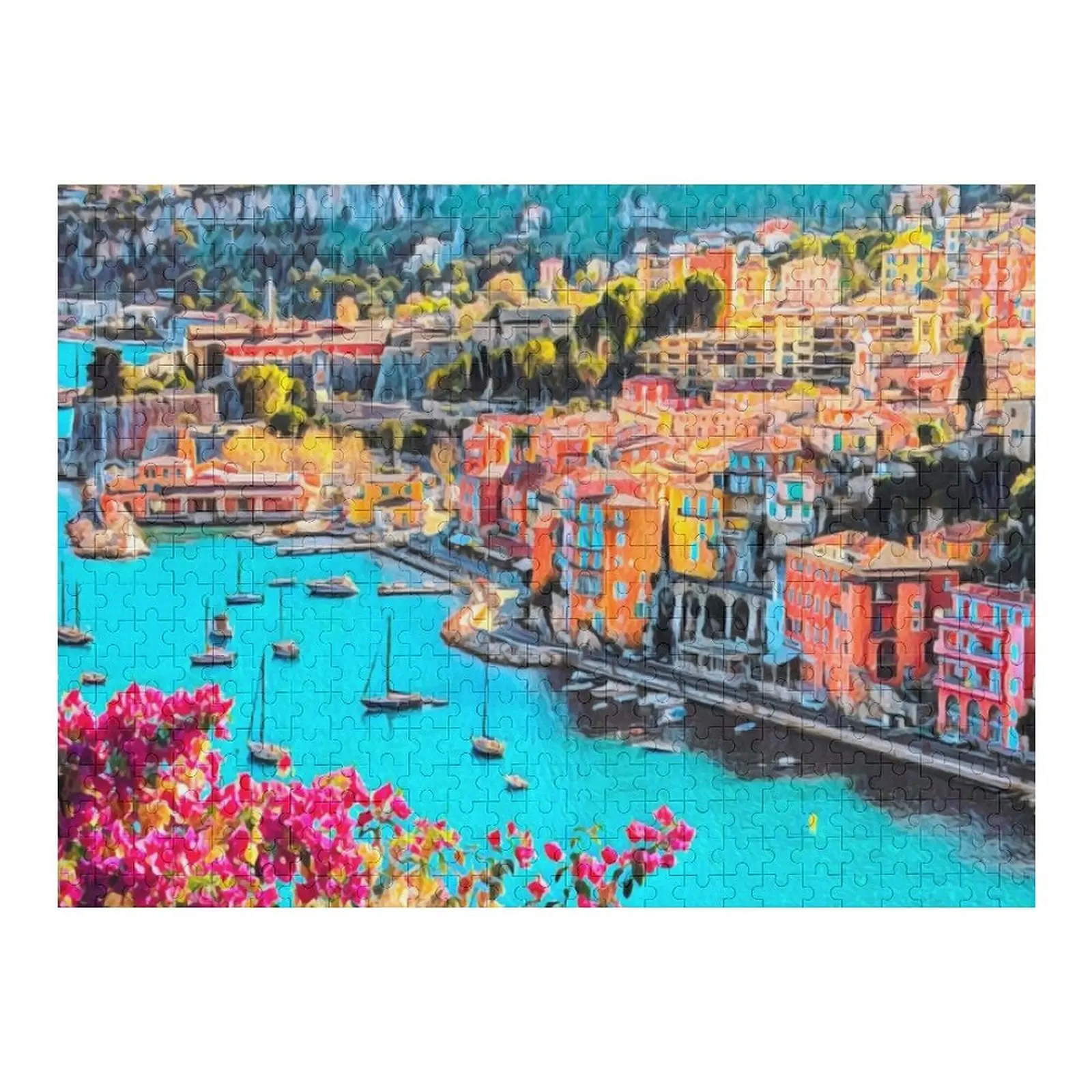 Belo vintage viagem quebra-cabeça madeiras para adultos madeira adultos brinquedos para crianças quebra-cabeça