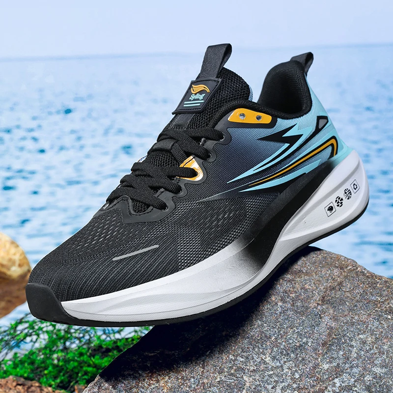 

Sports Training Shoes for Middle School Students: Racing Shock-Absorbing Running Shoes with Carbon Plate, Summer Soft Sole Breat