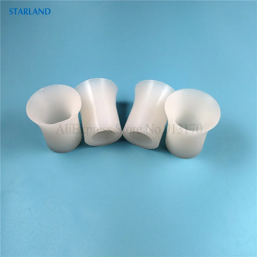 4 In 1 Horn Sealing Sleeves Spare Parts Seal Rings Ice Cream Machines Accessories Stirring Shaft Silicone Seal Tubes Fittings