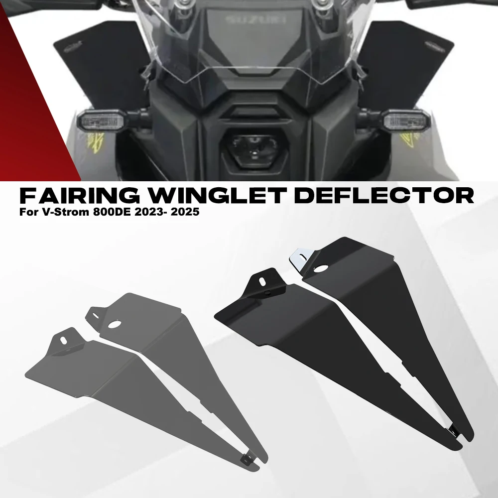 VSTROM 800 DE Side Deflector For Suzuki V-Strom 800DE 2023 2024 2025 Motorcycle Wind Deflector Side Screen Weather Protecter