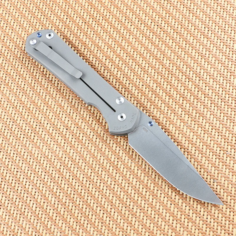 Green Thorn Large Sebenza 31 Folding Knife M390 Blade TC4 Titanium Handle Outdoor Camping Hunting Survival EDC Tool