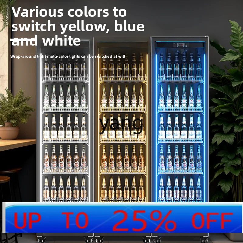 

lmm Internet celebrity beer beverage beverage display cabinet refrigerated commercial freezer