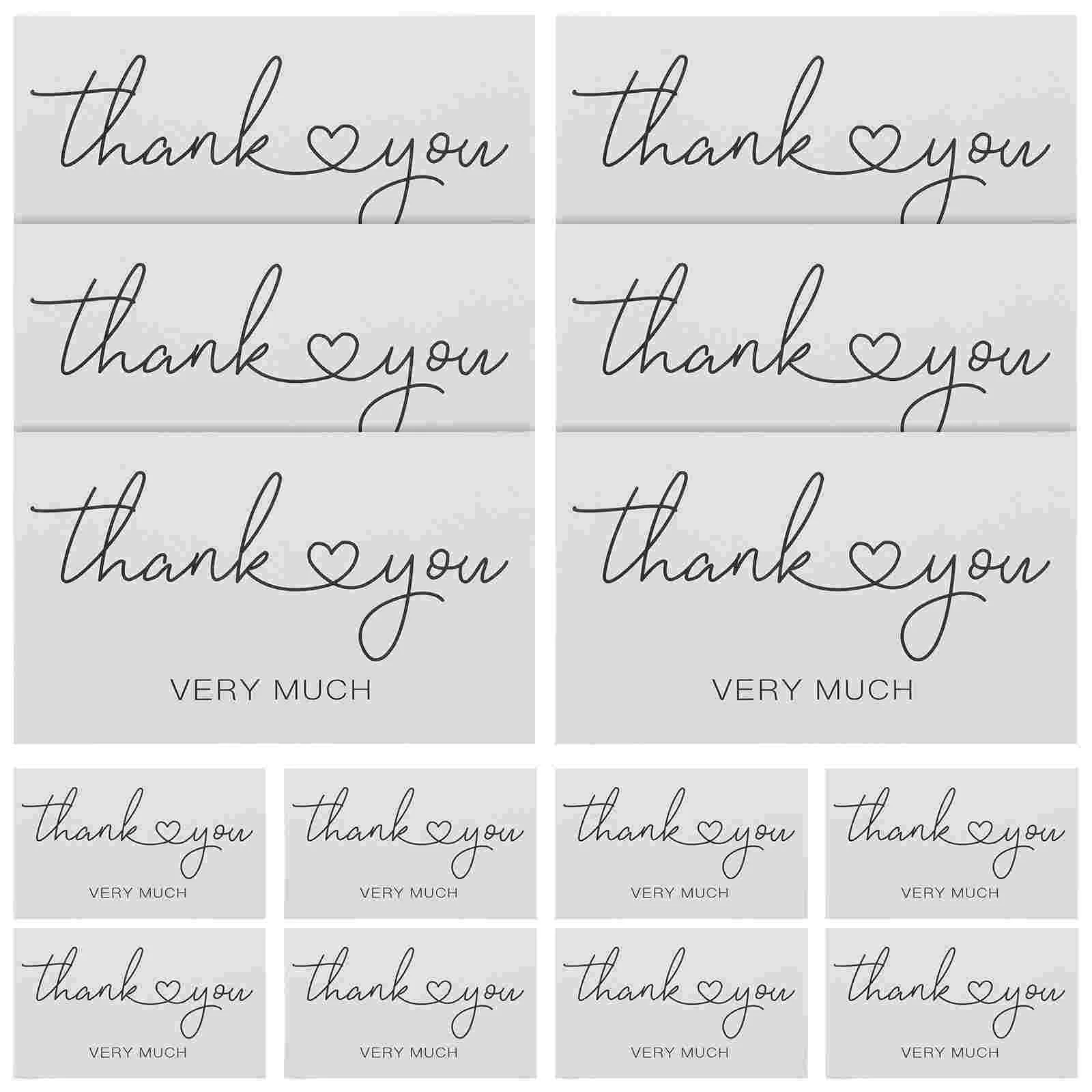 150 шт. открытка с благодарностью, подарочные карты, детские упаковочные аксессуары, аксессуары, бумага, пустая свадьба