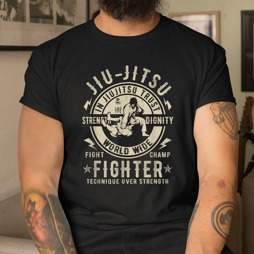 Haunt Reaper Men T Shirt Bjj T Brazilian Jiu Jitsu Fighter Jiu Jitsu Fighter Shirt For Men Custom T-Shirt Rife Printed