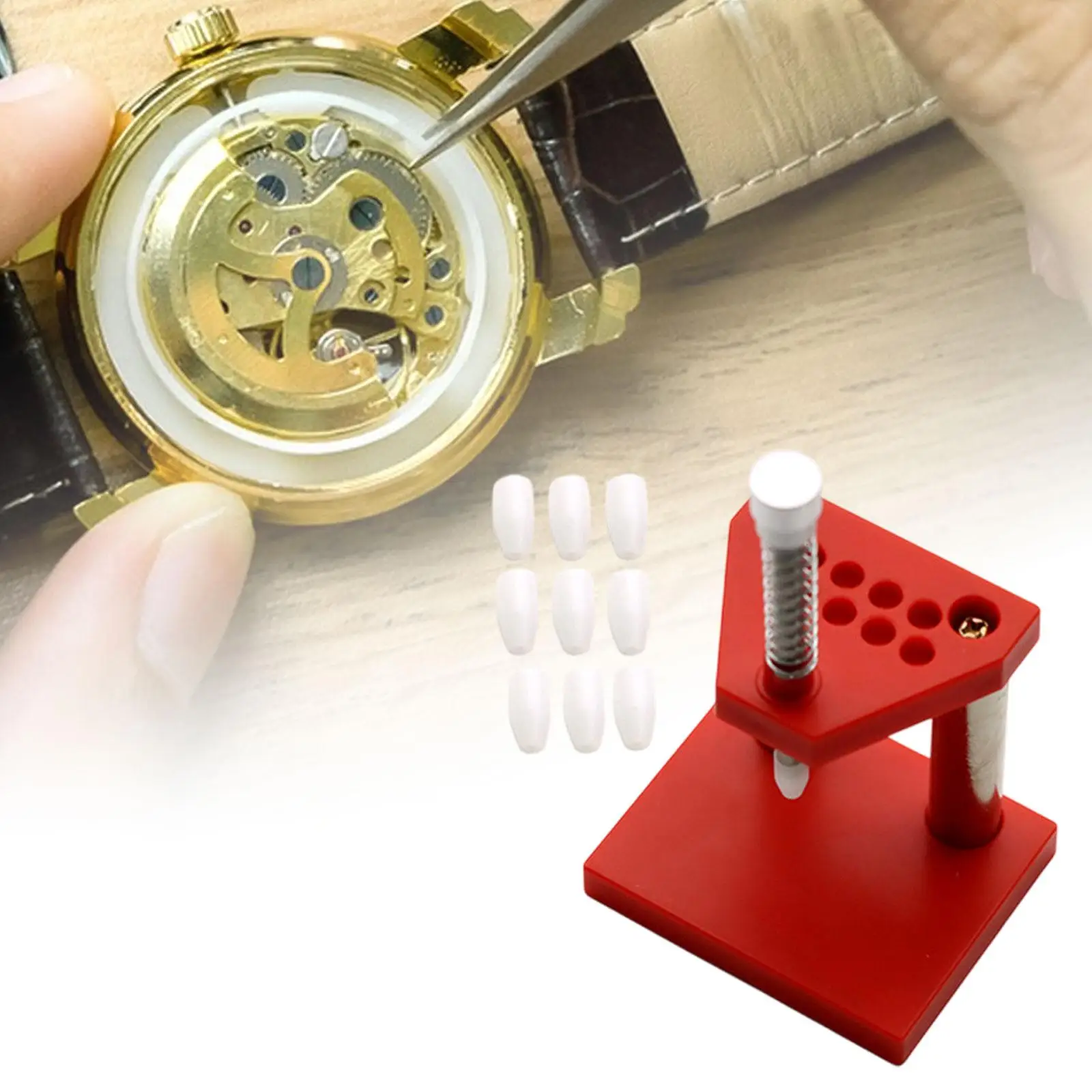 

Прижим для стрелки часов, Плунжер для стрелки часов, Практичный инструмент для ремонта наручных часов, Инструмент для снятия стрелки часов для начинающих женщин