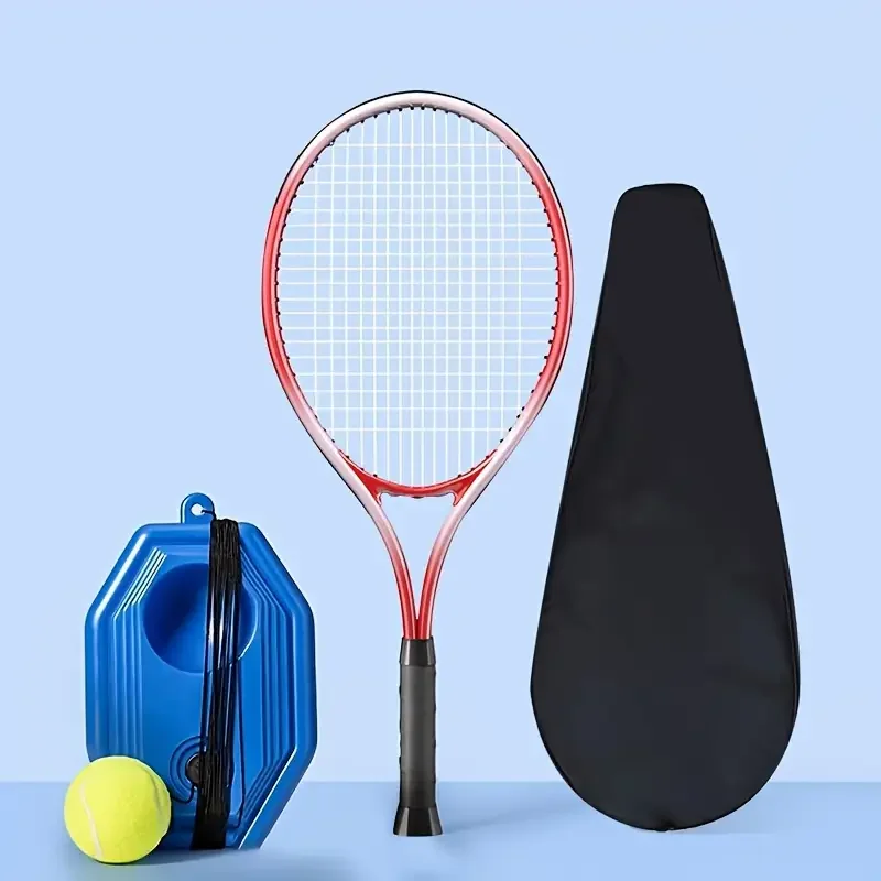 

NEW TAG Solo Tennis Trainer Set, Tennis Rackets + Cover + Ball, Tennis Training Supplies