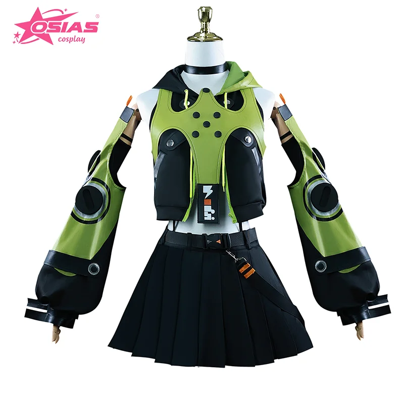

OSIAS Soldier 0 - Anby Cosplay Costume Set Soldier 0 - Anby wig Soldier 0 - Anby shoes Zenless Zone Zero