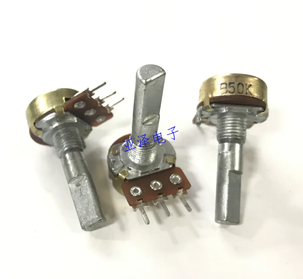 16 type single link amplifier volume adjustable potentiometer B50K half axis length 25MM