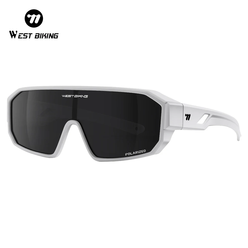 AliExpress West Biking WEST BIKING Polarized Cycling Glasses Fit Over Myopic Sunglasses HD Large Frame Fishing Riding Goggles MTB Road Bike Equipments