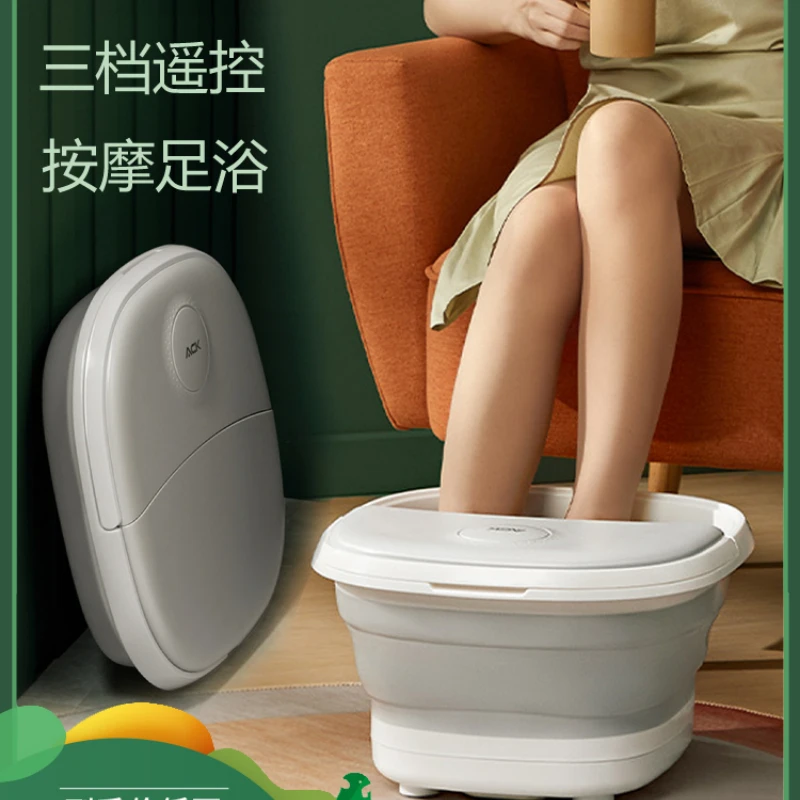 

Portable Foldable Foot Bath Tub Electric Massage Feet-Washing Basin Automatic Constant Temperature Heating Foot Bath Barrel