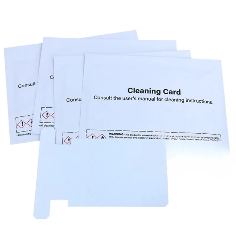 8 Pcs Cleaning Card 105999-101 Cleaning Kit For Zebra ZXP1 ID Card Printers