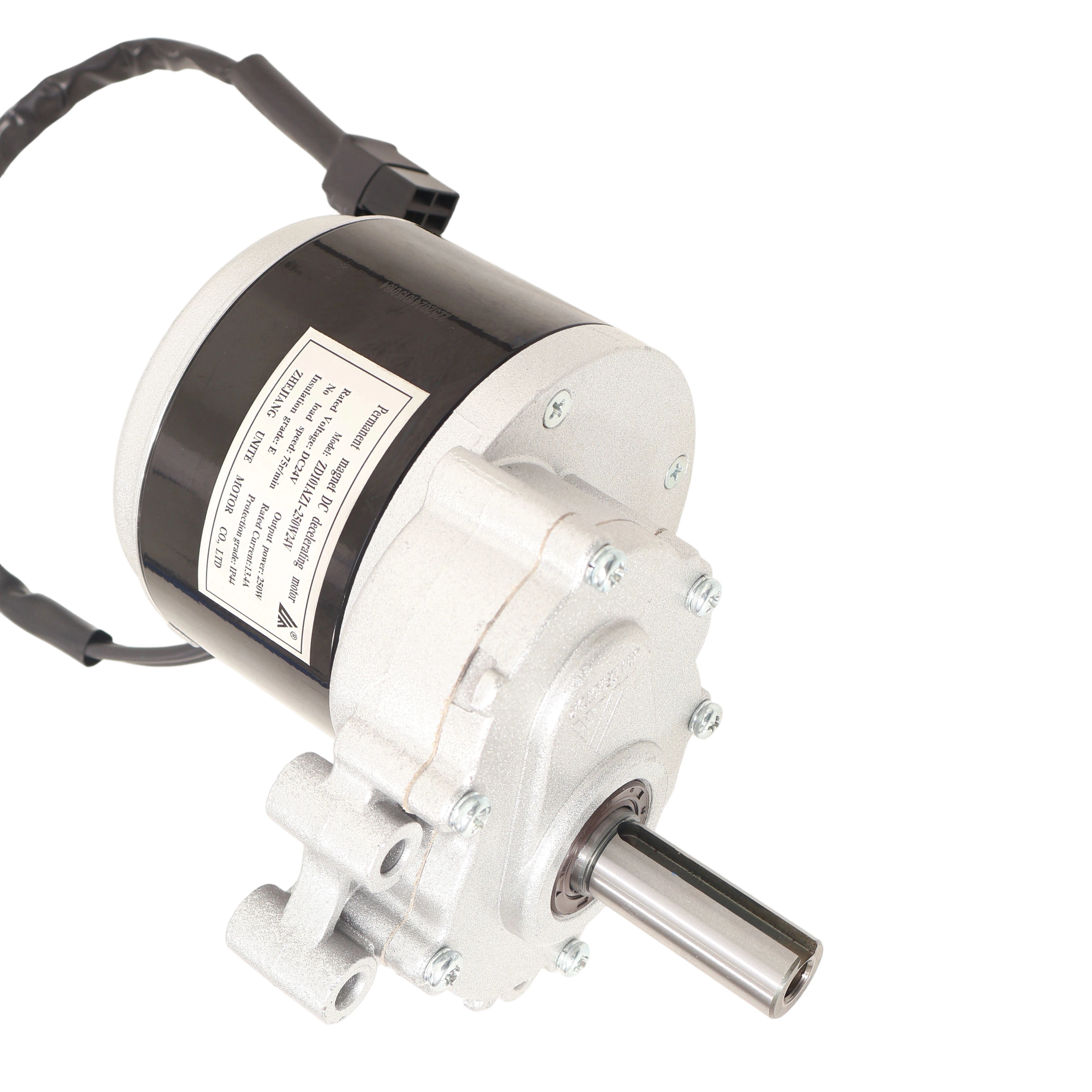 24V 250W 75RPM Brushed DC Gear Motor With UNITE Flange For Wheelchair Drive DJL00241131