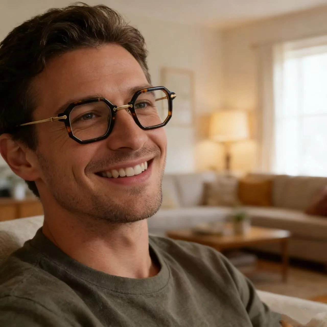 Handmade Acetate Glass Frame Japanese-style Glasses Unisex Optical Eyeglass Frame for Men & Women Prescription Lenses Compatible