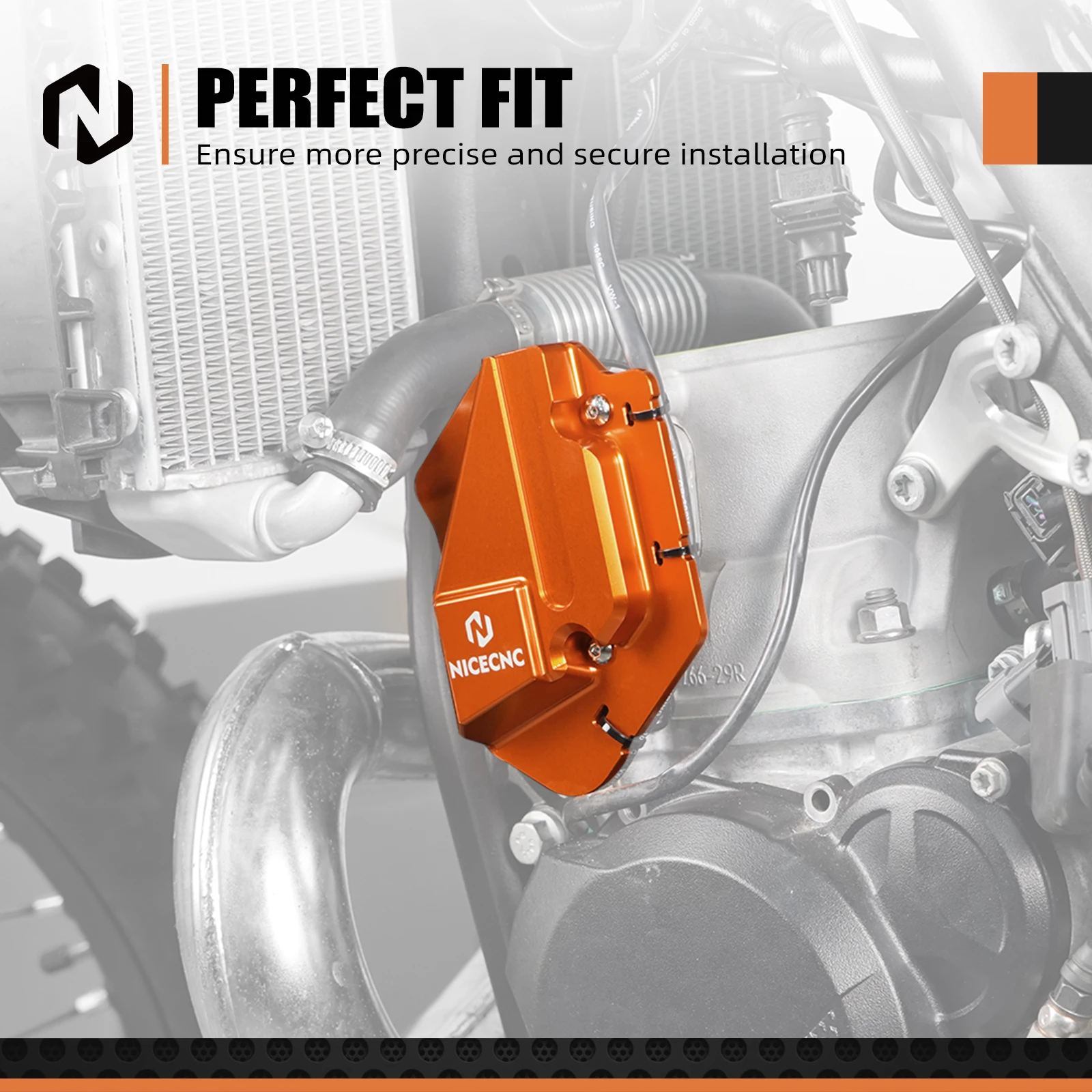 (EU-Lager) Für KTM EXC 300 250 XCW XC SX 125 250 300 Für Husqvarna TE 300 TE 250 TPS Drosselklappenschutz Linke Leistungsventilabdeckung – Detail 15