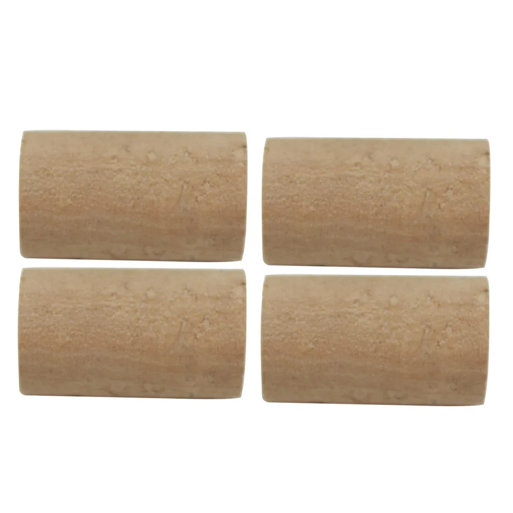 

4 Pcs Cork for Small Flute Instrument Accessories Protective Piccolo Corks Natural Simple Protectors Supplies