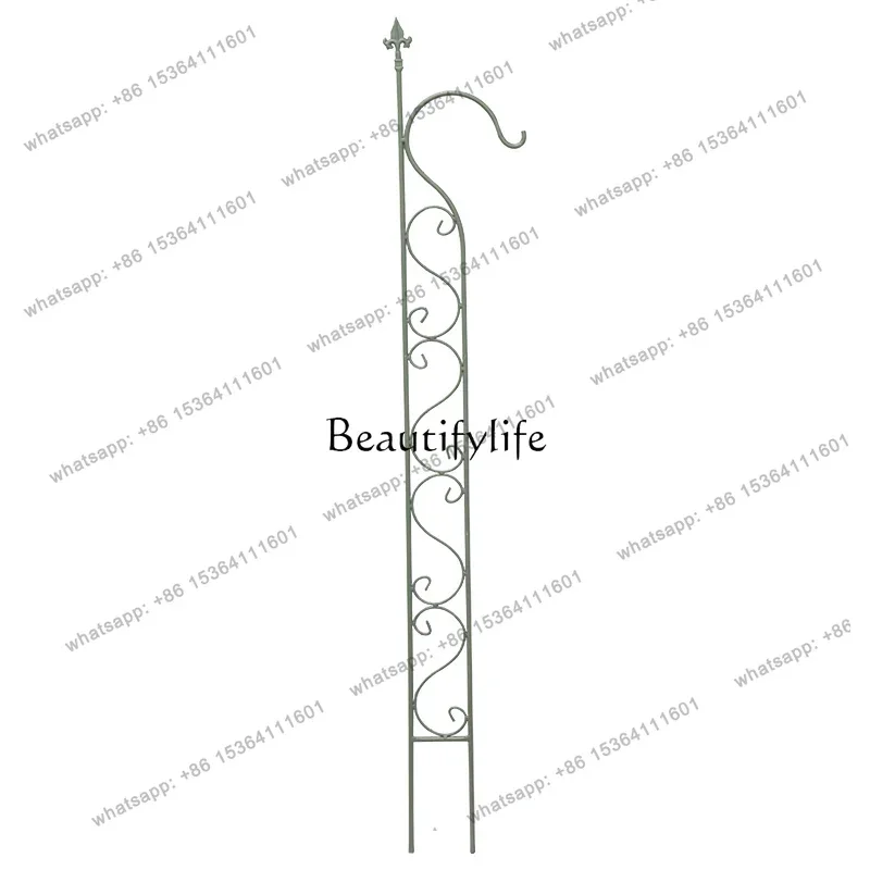 Flower Chamfer Pastoral Outdoor Camping Solar Energy Light Pole Bracket