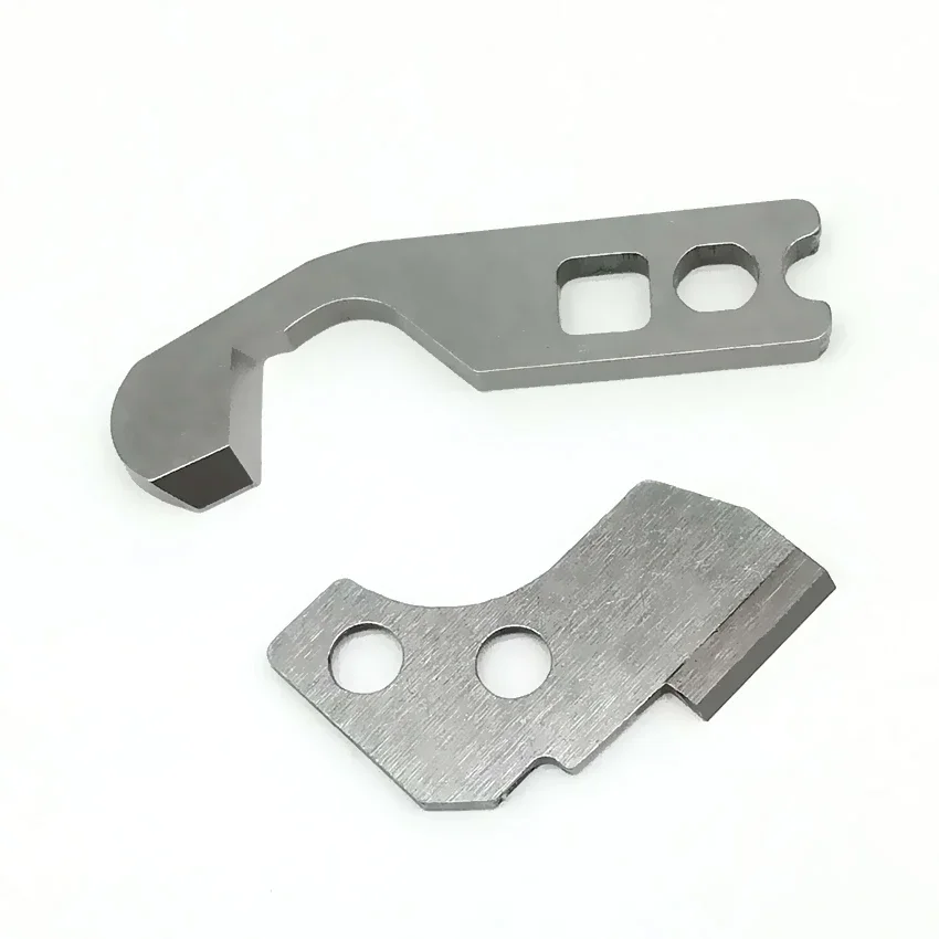 Lower Knife & Upper Knife Set 788013009 + 788011007 For Janome Newhome 1110DX, 204D, 504D, 634D, 644D, 888 Kenmore 385.16644690