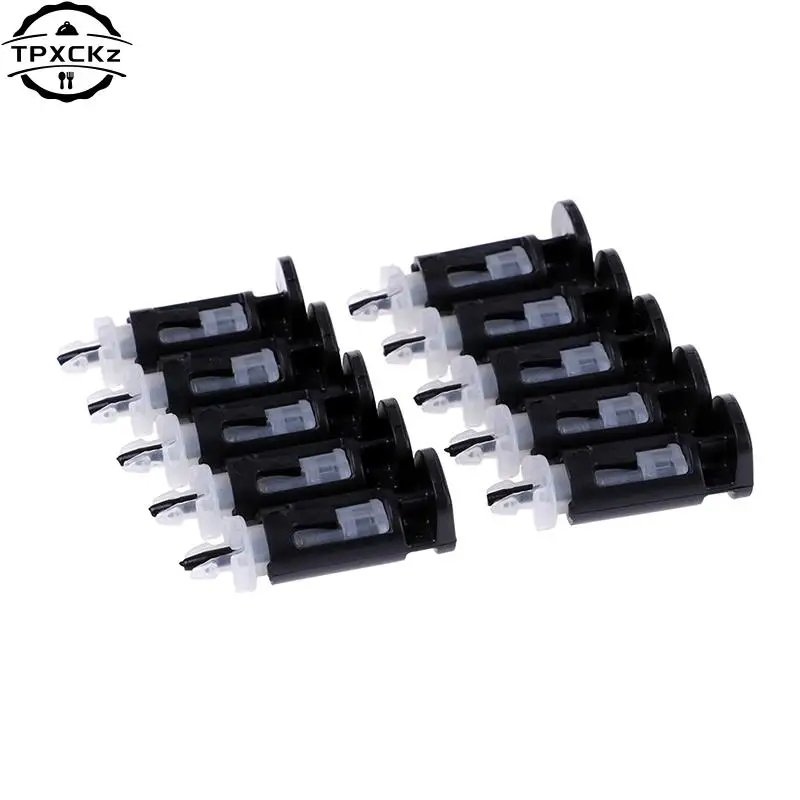 10Pcs 775 CPU Heatsink Mount Pin Plastic Push Screw Cooling Fan Mounting Clip Tool Parts