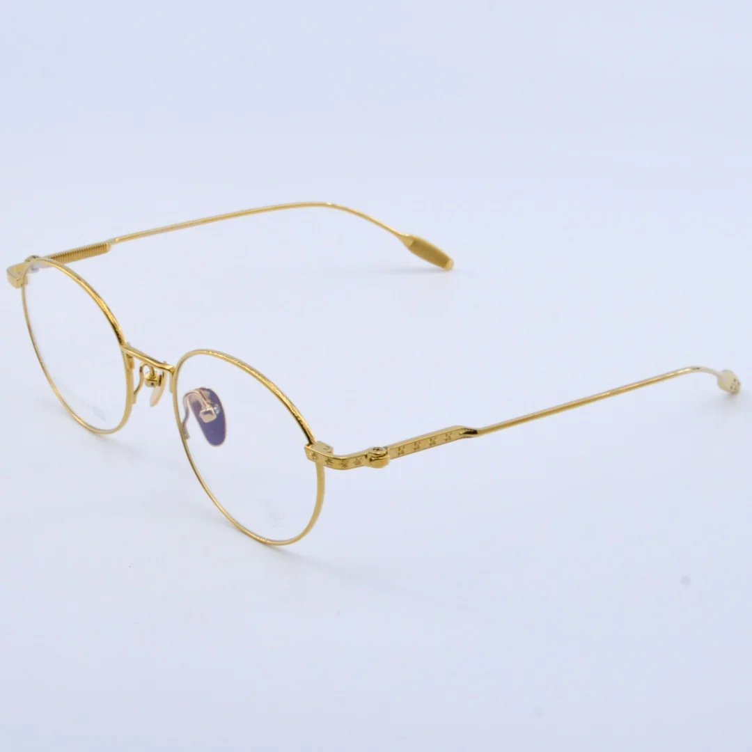 

Men Classic Retro Round Computer Reading Myopia Glasses Women Fashion Titanium Alloy Optical Prescription Glasses Frame UV400