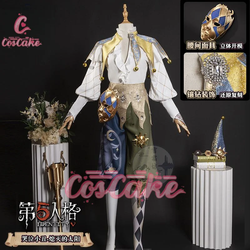 

Identity ⅤJoker Weeping Clown Cosplay Costume Uniform Halloween Carnival Party Christmas Play Role Clothes Clothing Coscake