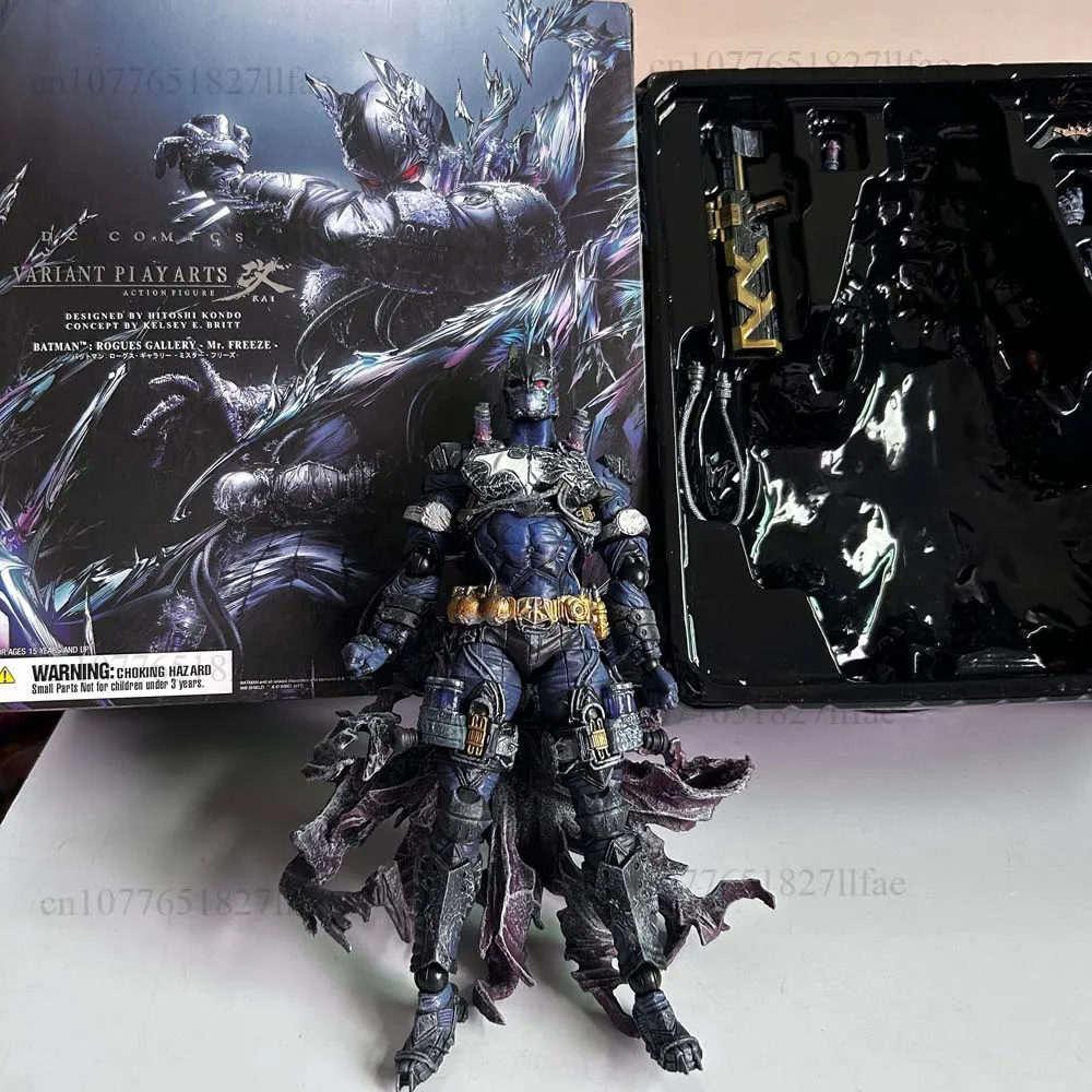 

PLAY ARTS Kai Bruce Wayne Figure Rogues Gallery Fries Freeze Character Bad Guys Action Figure Model Toys Room Ornament Gift