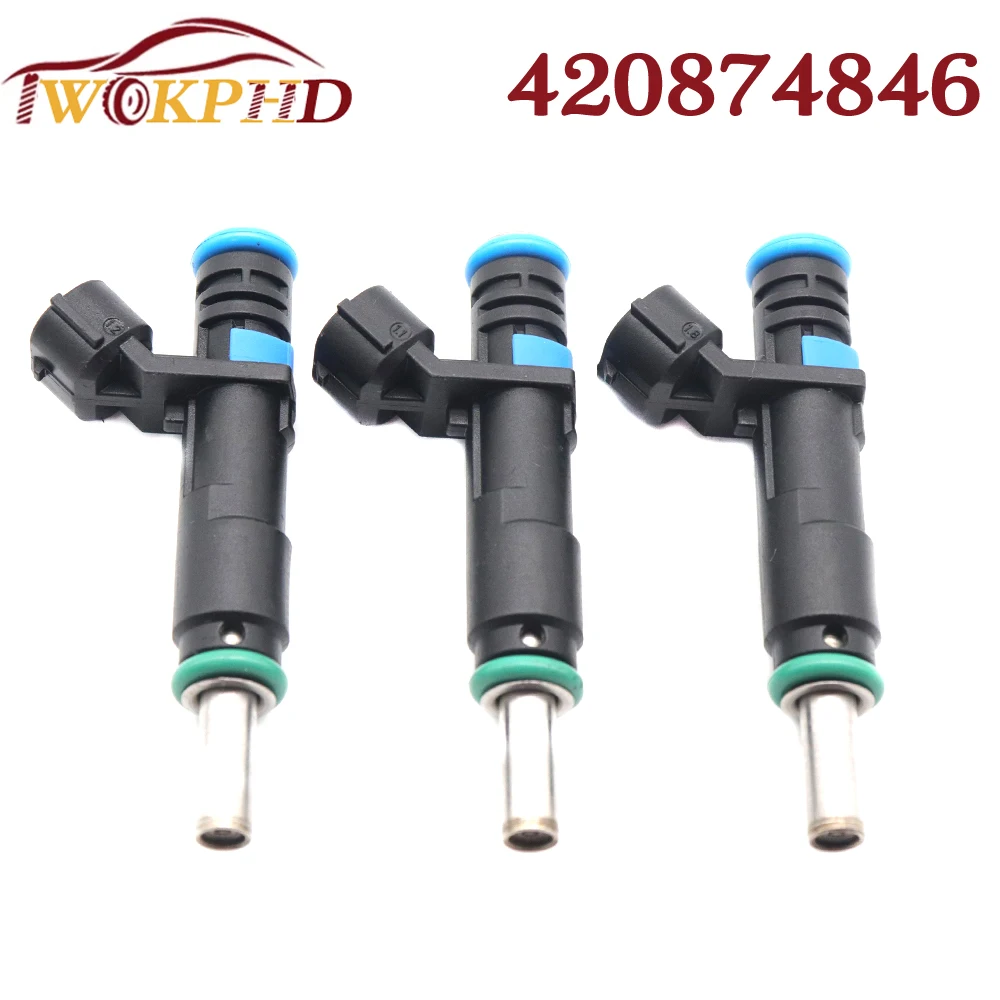 NEW Fuel Injector Nozzle For Sea-Doo Challenger GTI GTR GTX RXP RXT SP 1 2 Speedster Wake Pro 420874846 420874848