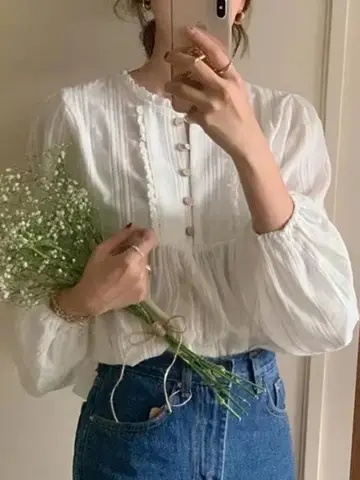 8 best sales romantisk blus - №8