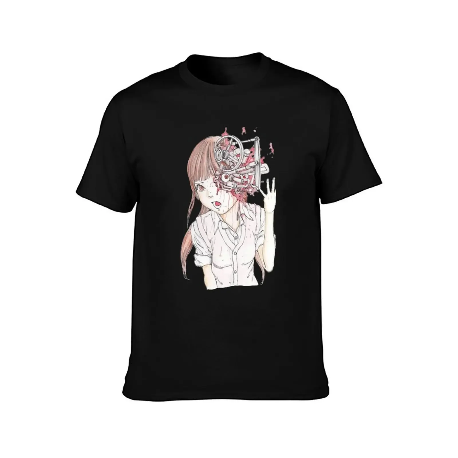 Shintaro Kago T-Shirt summer clothes cute tops oversized graphic tee mens t shirt