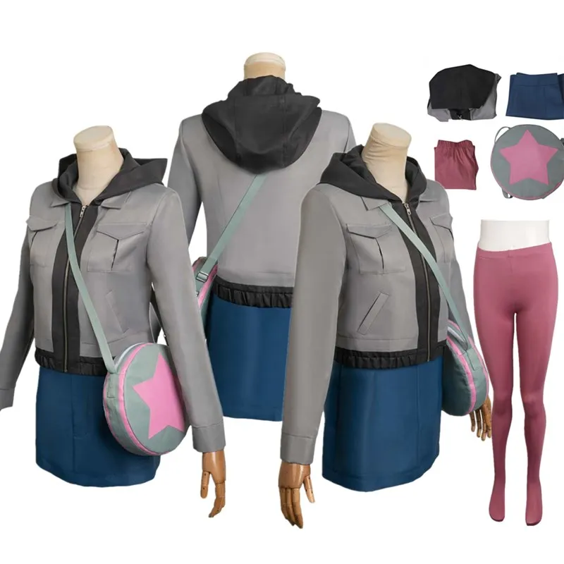 

Женский костюм из мультфильма «паломник», с юбкой и пальто