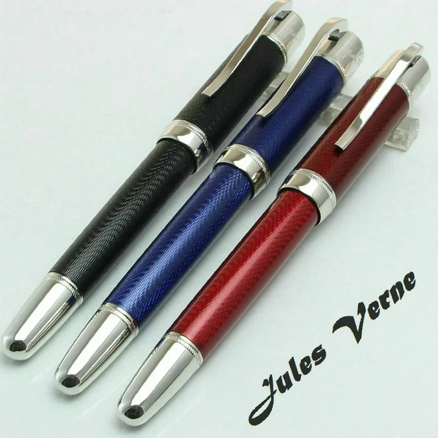 الكاتب المحدود جولسفر المحيط الأزرق نافورة MB أسود أحمر قلم حبر جاف معدني مجموعة خاصة الكتابة أقلام الكرات الدوّارة 14873/18500